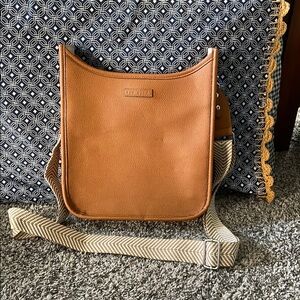 Rae Dunn Tan Crossbody Bag